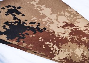 Wholesale High Strength Camo Cloth Tear Resistant , Outdoor Waterproof Camo Fabric from china suppliers