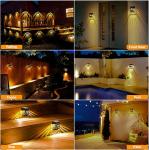 Outdoor Dusk To Dawn Solar Hedge Lamp IP65 Waterproof Solar Garden Lights