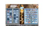 Smart Bread Vending Machine 240V 10KWh Customize Color