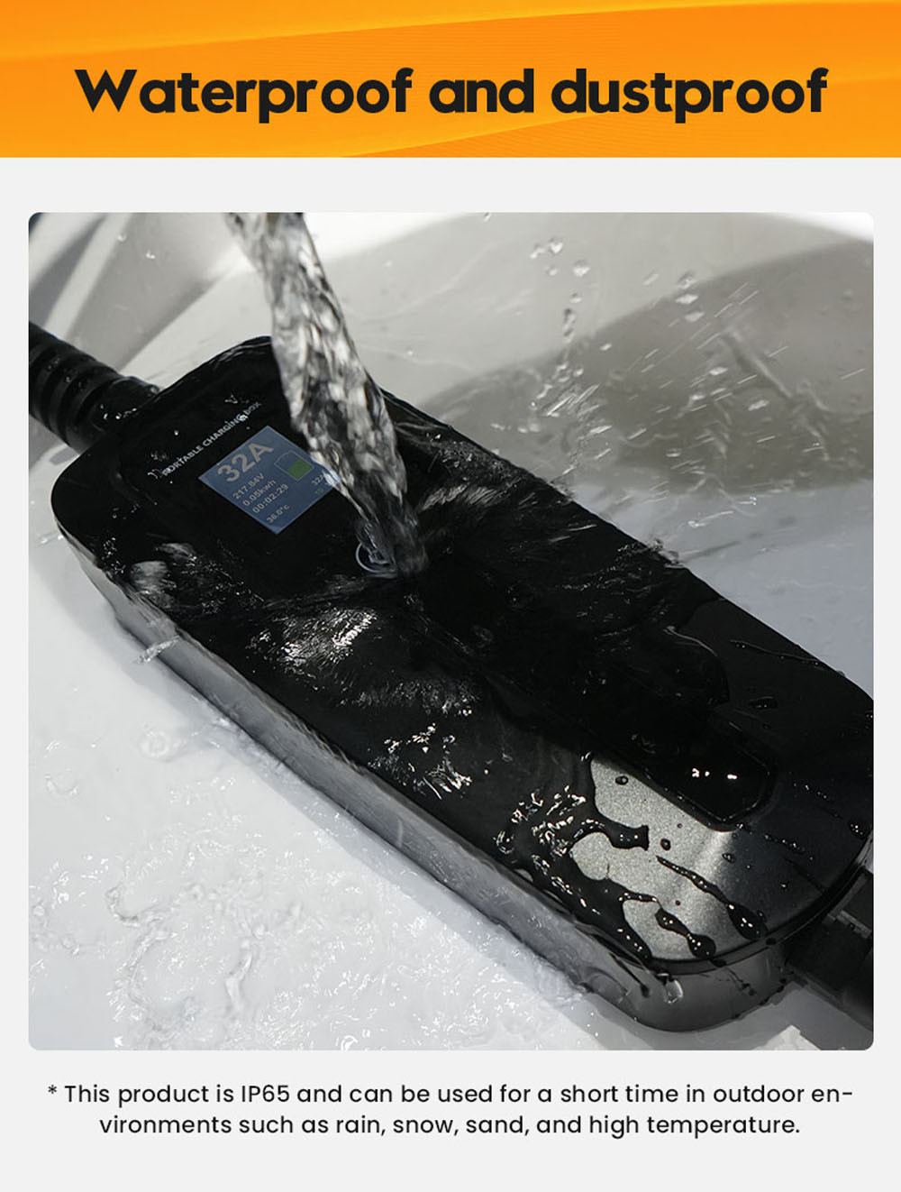 Electric Vehicle Car Charger EV Type 2 7KW Current 32A Portable CEE Plug 220V