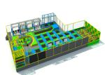 Multi Functional Kids Indoor Trampoline Equipment For Amusement Park KP190610
