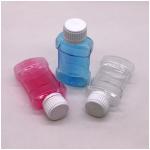 75mL PET Liquid Plastic Mouthwash Bottle for MouthWash Liquid in Customized