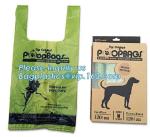 100% Eco friendly plastic shopping bags/T-shirt compostable food packaging for