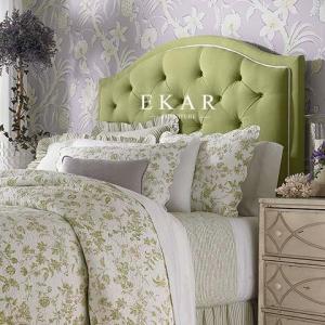 Wholesale Modern Storage Fabric UpholsteredSingle Queen King Size Wooden Bed from china suppliers