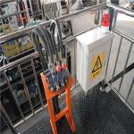 White Bitumen Decanting Machine Carbon Steel Material 9.1 × 2.2 × 2.55m Size