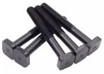 Heavy Duty Forged Head Bolts Carbon Steel T Head Bolts With Coarse Thread Pitch