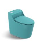 Water Saving Siphonic Flushing Toilet Ceramic With Soft Closing Seat Cover
