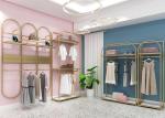 Customized Women Clothing Shop Clothes Display Stand With Customized Design
