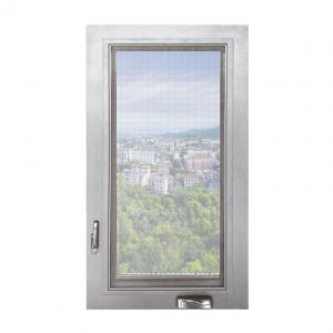 China Aluminum Glass Inswing Casement Window PVC Triple Glazed Windows on sale