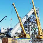 150m Kiln Active Lime production line Sugar Beet Residue Mud Treatment To