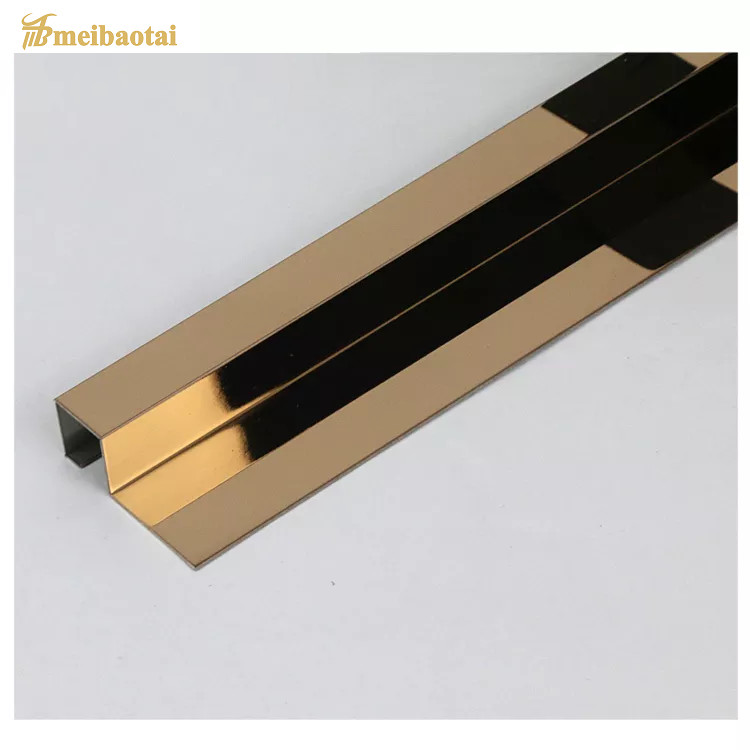 Color Profile M U L T V A Stainless Steel Tile Trim Decoration Wall Sustainable