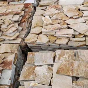 Wholesale 3D Natural Marble Stones Random Rusty Slate Meshed Flagstone Outdoor Garden Flooring Pavers Wall Tiles from china suppliers