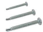 Zinc Plate Surface Pan Head Self Drilling Screws M5x30 Size DIN7504N