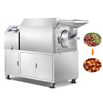 Commercial Automatic Sunflower Seeds Nuts Roasting Machine Continues Soya Beans