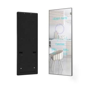 Wholesale 55 Inch Magic Mirror Touch Screen Digital Signage Totem Kiosk For Advertising from china suppliers