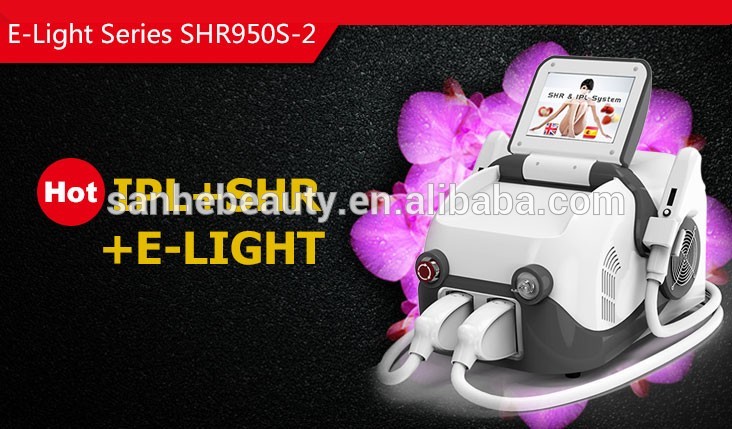 ipl rf shr hair removal and skin rejuvenation machine