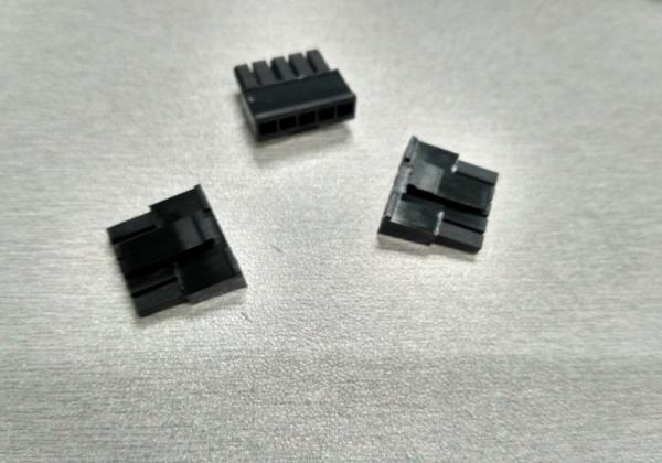 3.0mm Pitch 2 Pin Power Connectors Single Row With Gold-Flash Contact Male