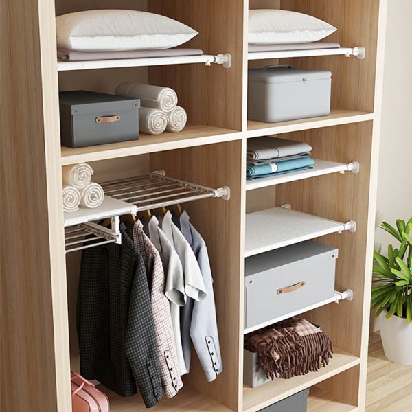 Retractable Expandable Move Free ABS Plastic Containers Panel Bathroom & Kitchen Multifunction Shelf Under Sink Organizer