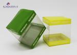 Square Shape Hard PET Plastic Box Light Weight Easily Assembled 3.15"*3.15"*3.15