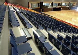Wholesale Retractable Sports Stadium Seats Manual Riser Mounting For Convention Centers from china suppliers