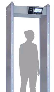 Wholesale 24 zones AB2400C LCD display walkthrough metal detector from china suppliers