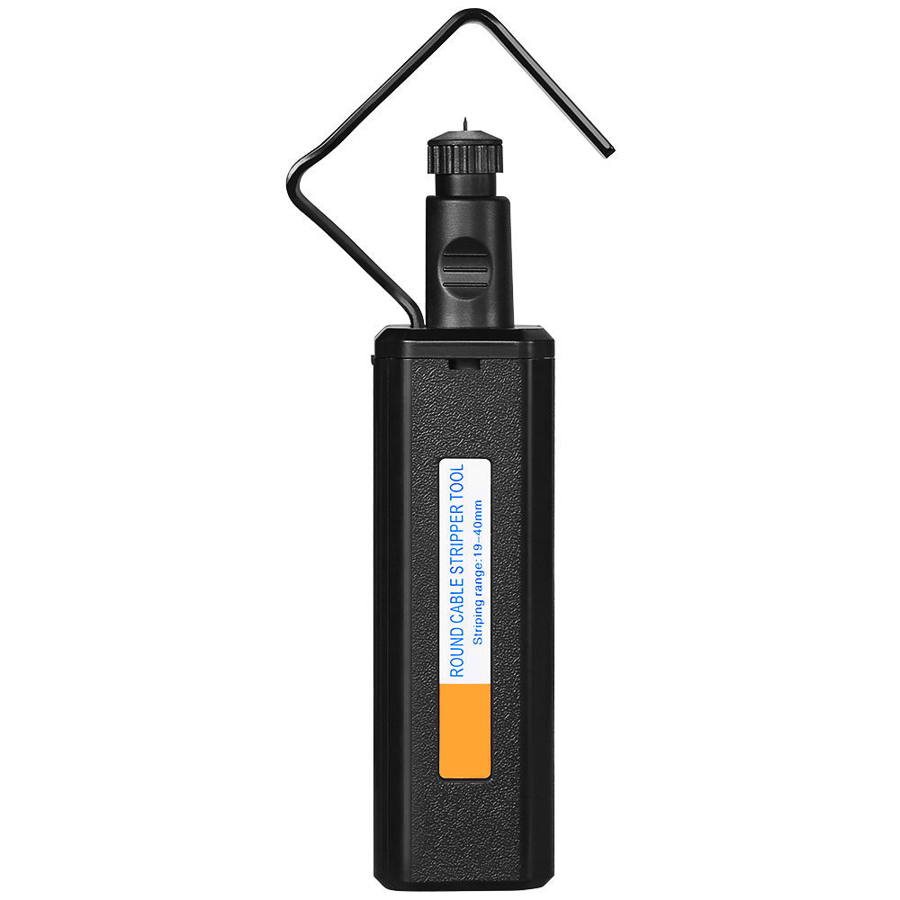 FONGKO 19-40mm or 4.5-29mm Round Cable Stripper Tool Longitudinal Transverse Dual Use Cable Jacket Slitter