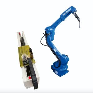 Wholesale 180KG Handling Robot Arm Yaskawa Motoman GP180 YRC1000 Controller With Linear Tracker from china suppliers
