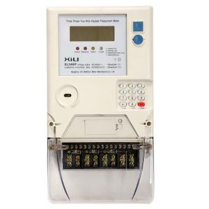 Wholesale Waterproof Prepayment 3 phase power meter , digital electric energy meter from china suppliers