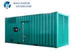 Heavy Duty Running 1000kva Containerized Soundproof Cummins Diesel Generator