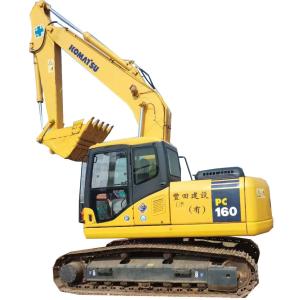 Wholesale Used Komatsu PC160 Excavator 3000-4000 Hours 0.65m3 Bucket In Shanghai from china suppliers