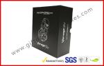 CMYK Printed Round Embossed Rigid Gift Boxes , Custom Printed Paper Packaging