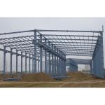 Bolt Connection Prefabricated Steel Structures with Galvanized Finish Strength /