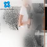 Grey Acid Etched Glass 3mm to 19mm For Decorative Glass Partition Wall