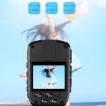 4K GPS Wearable Police Body Worn Camera Action Cam DVR Recorder IP66 Waterproof
