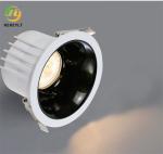IP65 7/15/20W Anti Glare Showroom LED Downlight Waterproof COB Recessed Spot