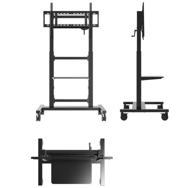 New style Electronic Floor stand Adjustable smart TV stands Mobile stand movable