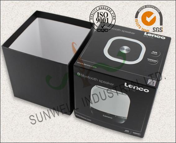 Fashionable Electronics Packaging Boxes , Bluetooth Speaker Electronic Device