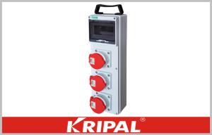 Wholesale Portable 50 Amp Power Distribution Box with Outlet , IEC EN European Standad from china suppliers