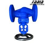 1/8 Inch High Temperature Globe Valve Steam Cast Steel Flange Globe Valve