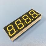 High Brightness 0.56" LED Clock Display Ultra White Color Low Power Consumption