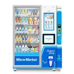 Large Capacity Automatic Snack And Beverage Vending Machine 800w