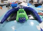 3.6x2.4m PVC Water Play Equipment Toys Inflatable Flying Manta Ray / Towable