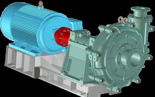 Wearproof Horizontal Slurry Pump For Mining ISO9001 Approved 200ZBD-630