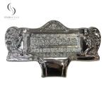 Plastic Silver Coffin Corner Accessories For Funeral Interment Ornamentation19#