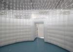 Half Transparent PVC 6m Inflatable Christmas Igloo Tent