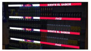 Wholesale Customized Indoor Shelf LED Display 1.875mm Pixel Pitch 160° Viewing Angle from china suppliers