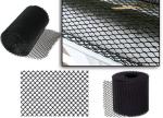 Aluminum 2mm X 6mm Mesh Gutter Guards For Increasing Gutter Life Black Color