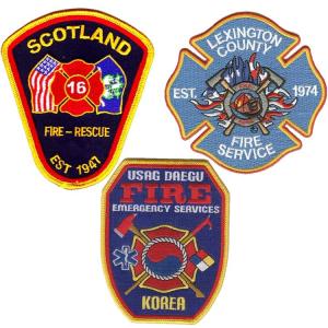 Wholesale Machine Washable Scotland Fire Department Patches For Clothing from china suppliers