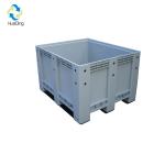 Custom size bulk container shipping heavy duty foldable plastic pallet box