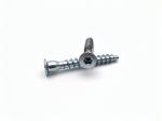 ISO9001 Certified Carbon Steel Hex Socket Furniture Screw For Wood DIN ANSI